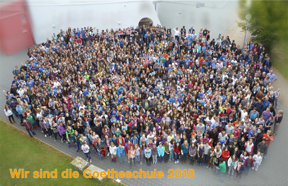 BigShot – Gesamtaufnahme aller Schülerinnen und Schüler